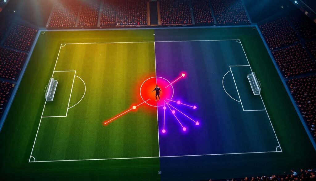 Роль опорного полузащитника в зависимости от стиля соперника - иллюстрация