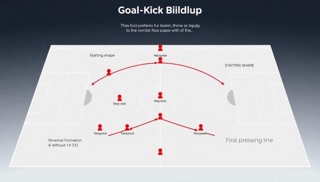 Как смена формы влияет на розыгрыш мяча у ворот - иллюстрация