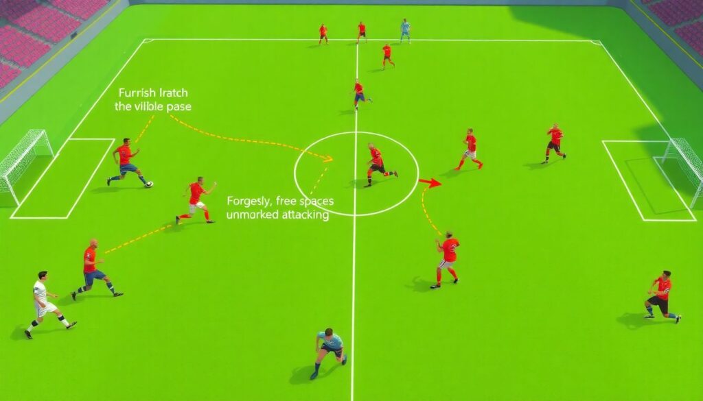 Контроль пространства в обороне: зоны и задачи игроков - иллюстрация