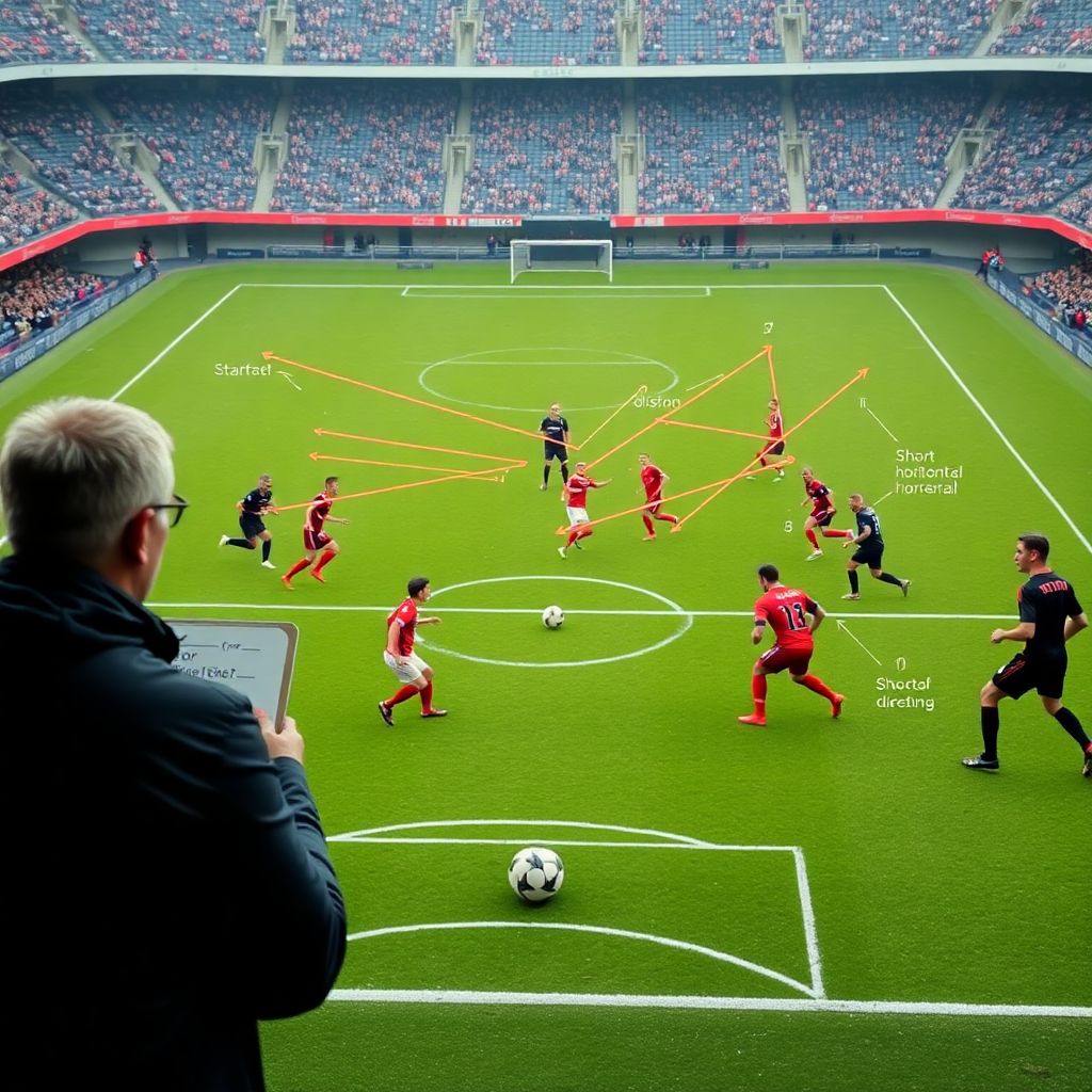 Схемы розыгрыша свободных ударов у центральной зоны штрафной в футболе