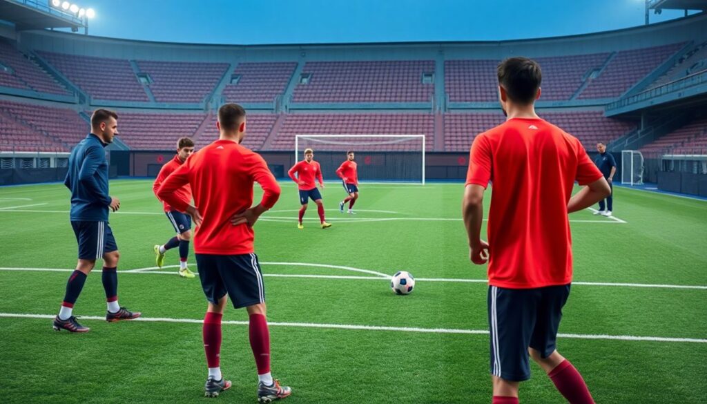 Тренировка тактики: как тренеры отрабатывают розыгрыши стандартов - иллюстрация