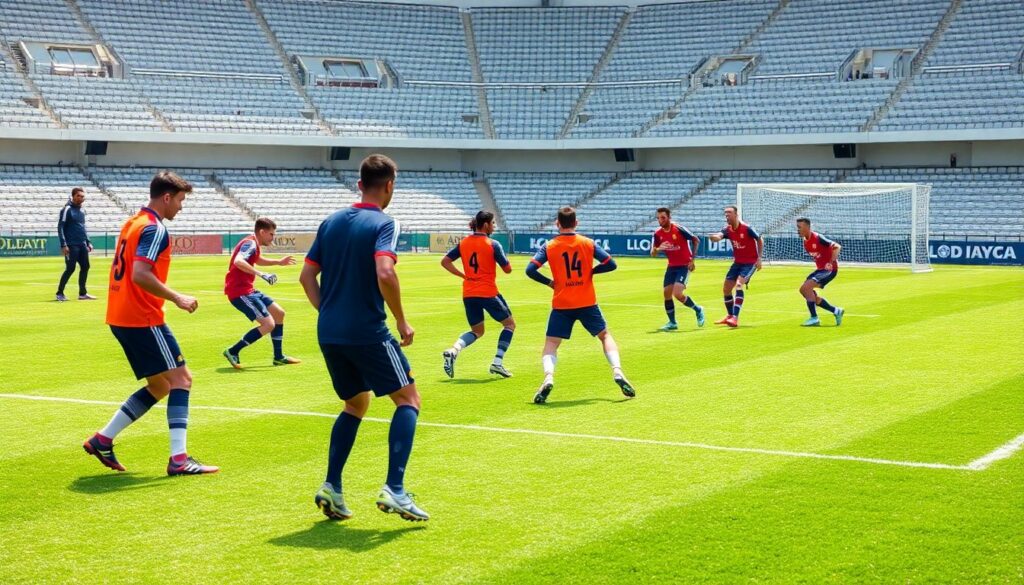 Тренировка тактики: как тренеры отрабатывают розыгрыши стандартов - иллюстрация