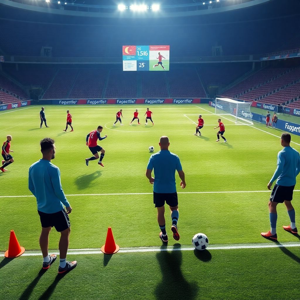 Тренировка тактики: как тренеры отрабатывают розыгрыши стандартов в футболе