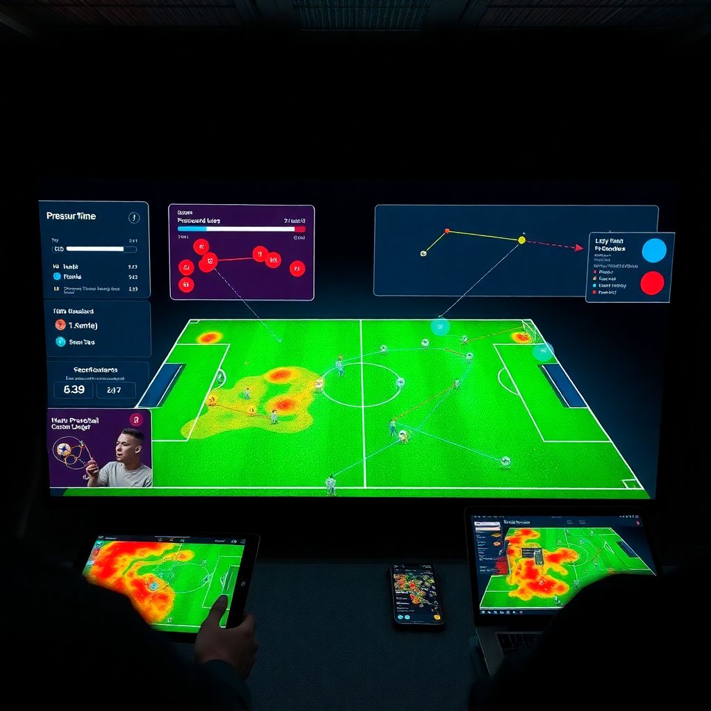 Интерактивная карта зон давления и проходов в матче: как анализировать игру