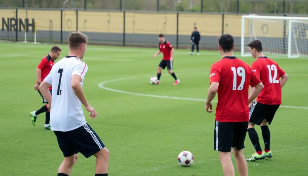 Разбор сотрудничества линий обороны и атаки при смене тактики - иллюстрация