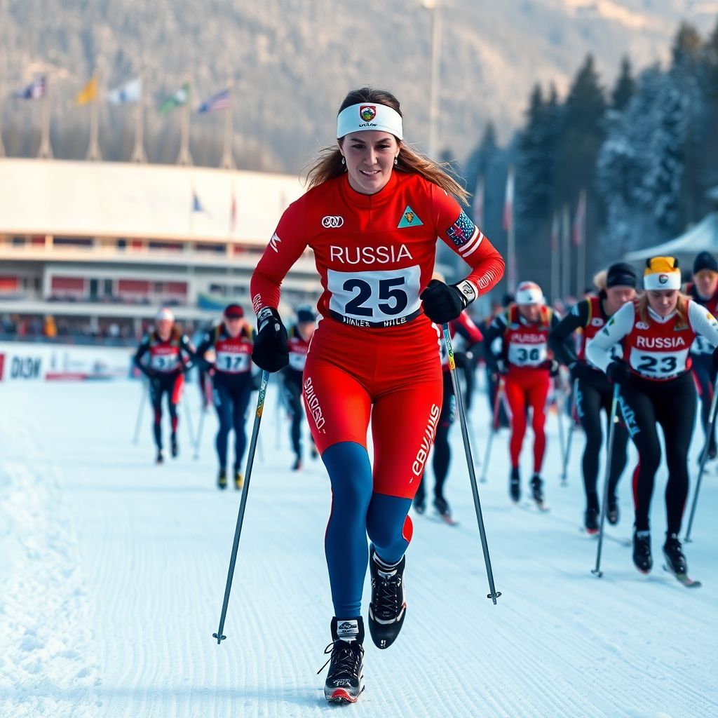 Непряева устроила шоу в масс-старте и подала сигнал перед Олимпиадой