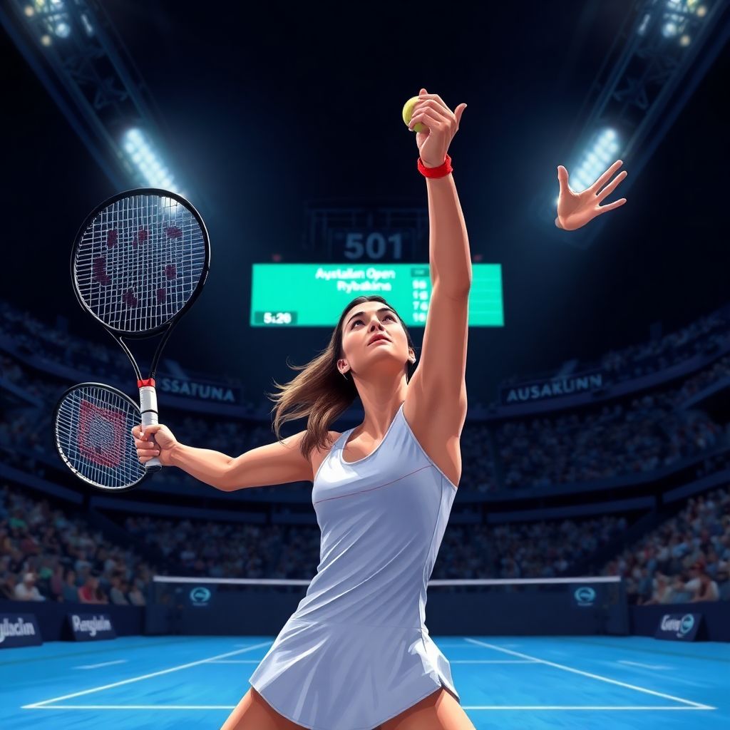 Рыбакина вышла во второй финал australian open и получила шанс на реванш