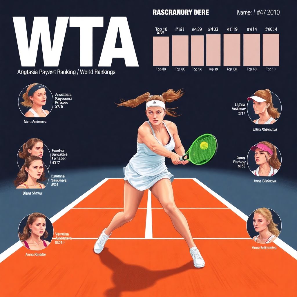 Анастасия Павлюченкова улучшила позицию в рейтинге Wta и вернулась в топ‑50