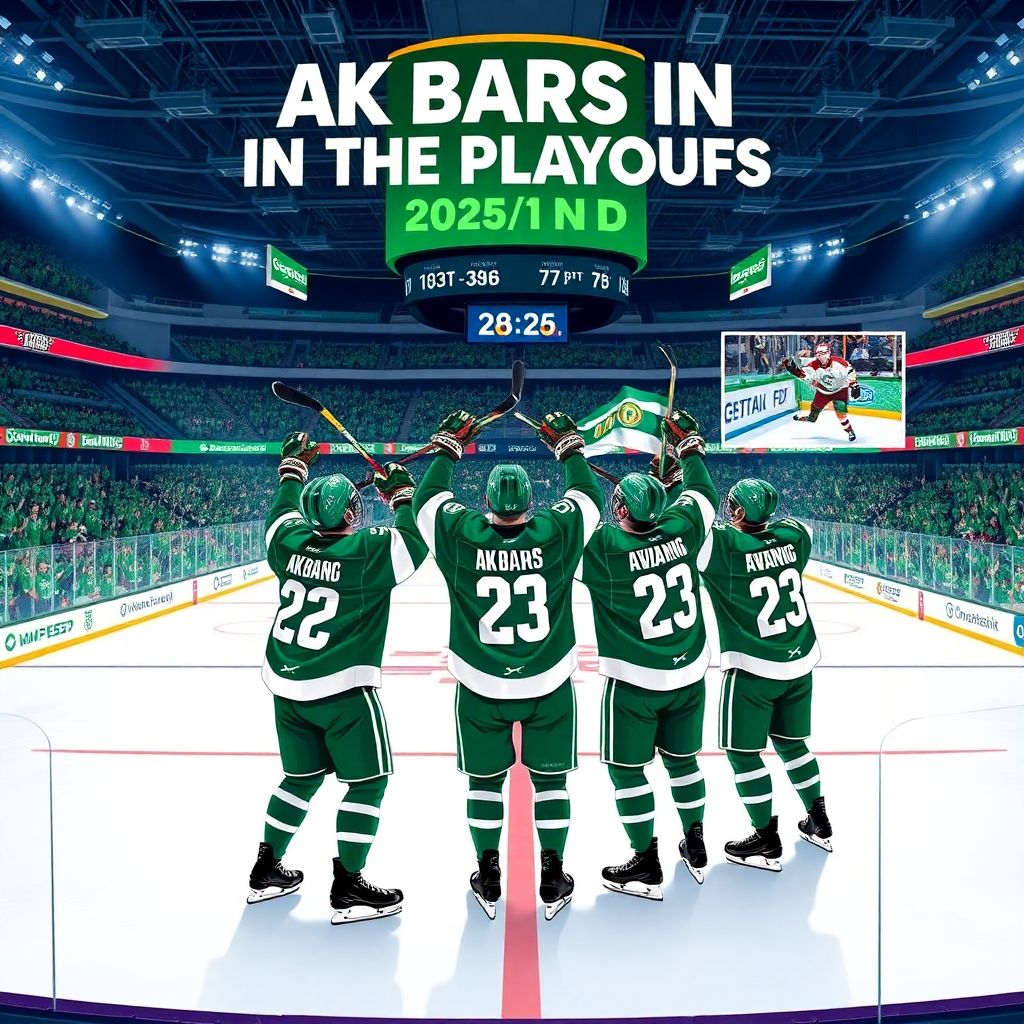 «Ак Барс» досрочно вышел в плей-офф КХЛ и включился в борьбу за Кубок Гагарина