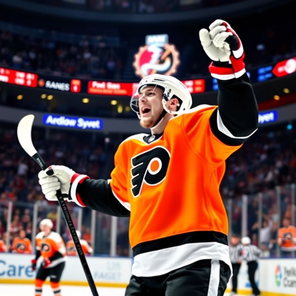 Матвей Мичков: дубль в Нью-Йорке и победный гол в овертайме НХЛ